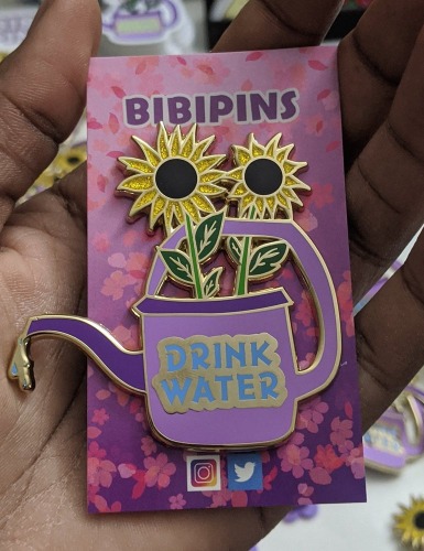 Drink Water Pin