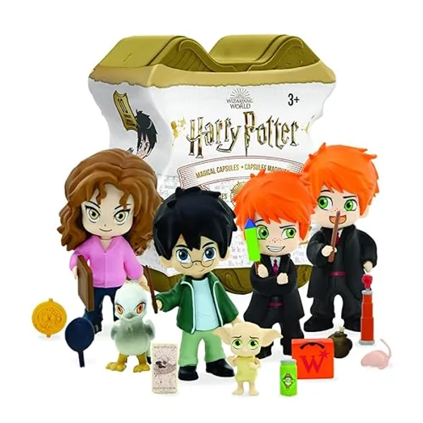 YuMe 13540 - Harry Potter Magische Sammelkapsel Serie 3, mit 1 von 10 kleinen Spielfiguren und Zubehör für Kinder zum Spielen und Sammeln