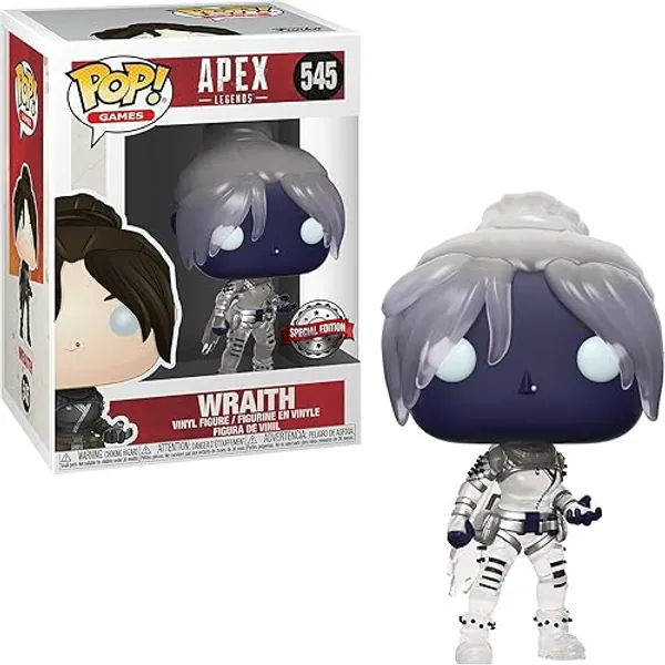 Funko POP! 46214 Apex Legends - Wraith (Translucent) Exclusive Special Edition #545