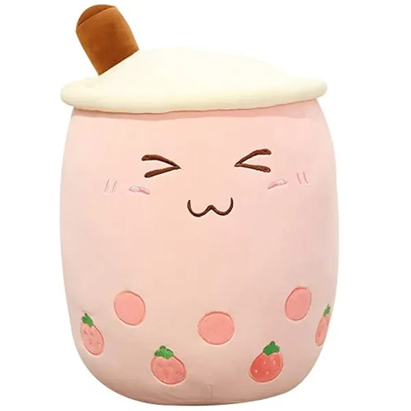 Ourine Bubble Tea Plüschtier Gefüllte Milchtee Soft Doll Tea Cup Kissen Kissen Kinderspielzeug Geburtstagsgeschenk
