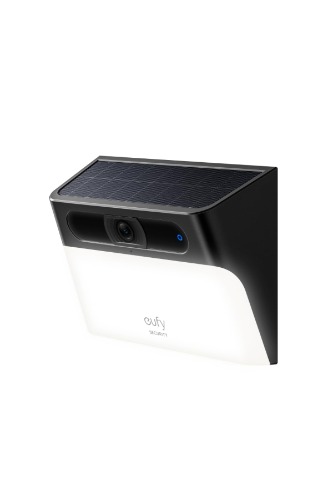 Anker Eufy Solar Wall Light Cam S120 (Outdoor Camera) [Solar Security Camera/Security Camera/Wireless Compatible/2K / Continuous Power Supply/Auto Light/AI Motion Detecting/IP65/Spotlight/No