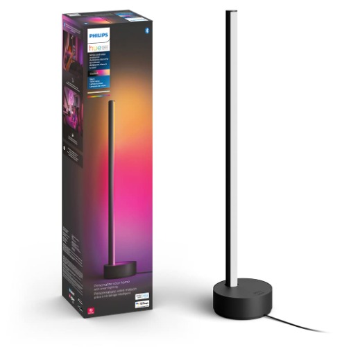 Philips Hue Table Lamp, Indirect Lighting, Smart Light, Room Light, Tabletop Light, Stylish, Stationary Type, LED Lighting, Full Color, Alexa Compatible, RGB, Gaming Light, Dimmable, Indirect Lighting, Echo Google Home Siri