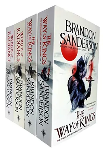 Stormlight Archive Series Brandon Sanderson Collection 4 Books Bundles Set