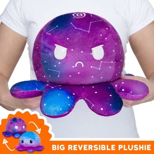 BIG REVERSIBLE OCTOPUS PLUSHIE