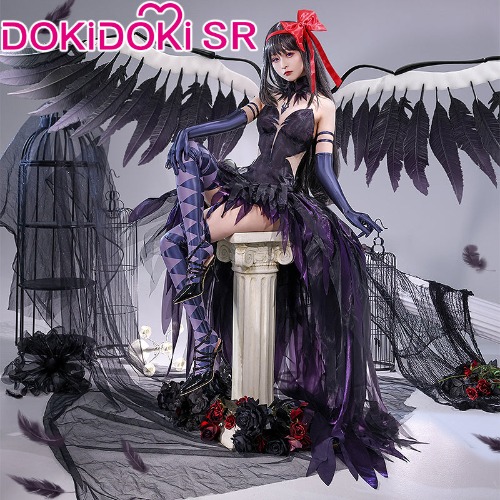 【Ready For Ship】【Last Batch】DokiDoki-SR Anime Cosplay Costume Devil Dress Black Purple | XL-Ready For Ship