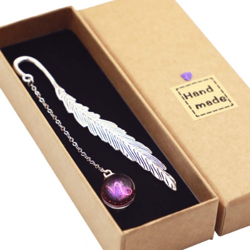 Feather Horoscope Bookmark