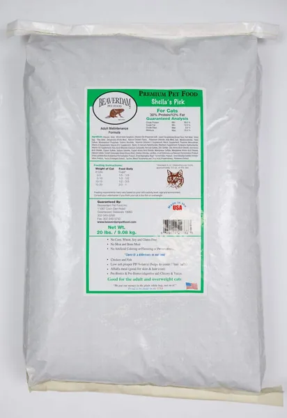 Sheila's Pick Cat Food 20 lb