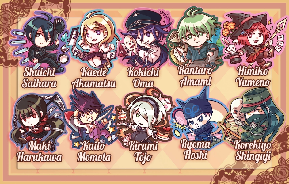 Danganronpa V3 Keychains <14 options>