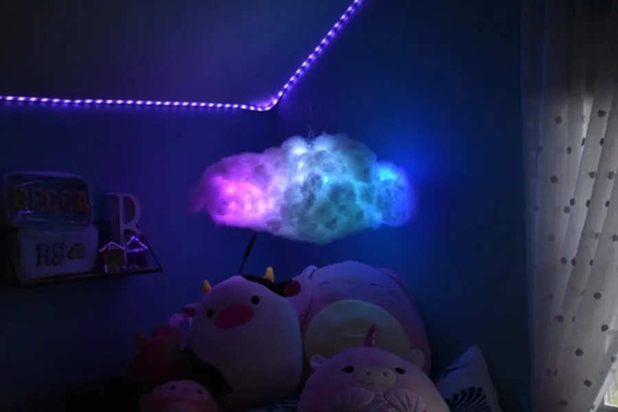 Cloud Lights for Bedroom  Cloud Replica With Remote Control | Etsy