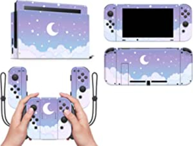 Purple Blue Starry Sky Full wrap Vinyl Skin Made with 3M Premium Vinyl with overlaminate