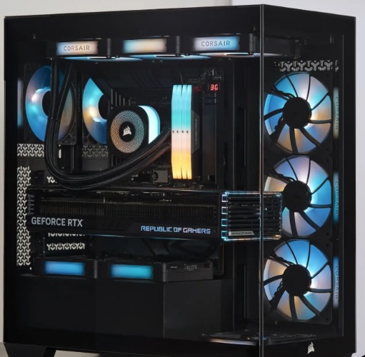 The Spartan - Intel - GeForce RTX 5080 / 32GB Corsair Vengeance RGB DDR5-6000 / 2TB Kingston KC3000 (7000 Mb/s read)