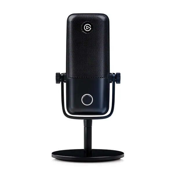 Elgato Wave:1 - Premium Cardioid USB Condenser Microphone for Streaming, Gaming, Home Office, Free Mixer Software, Sound Effect Plugins, Anti-Distortion, Plug & Play, Mac/PC, Stream Deck compatible - Wave:1 Gear