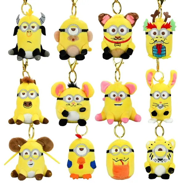 Minions - Kidrobot Zodiac Plush Charms (Pre-order) Jul 2022