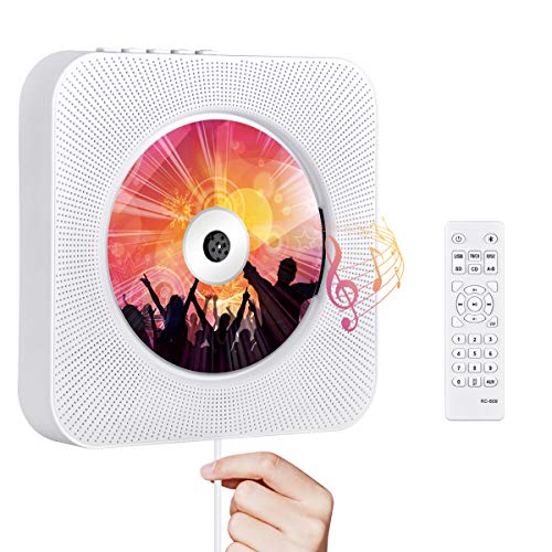 Qoosea | Portable CD Player with Bluetooth