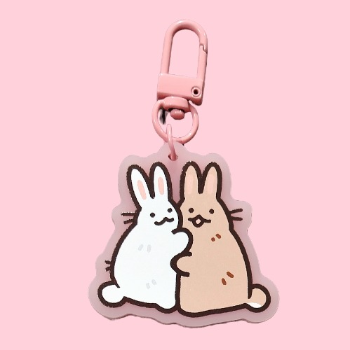 Bunny Hug Keychain | Default Title