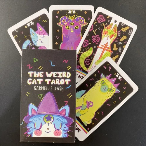 The Weird Cat Tarot Deck | The Weird Cat Deck 78 Pcs