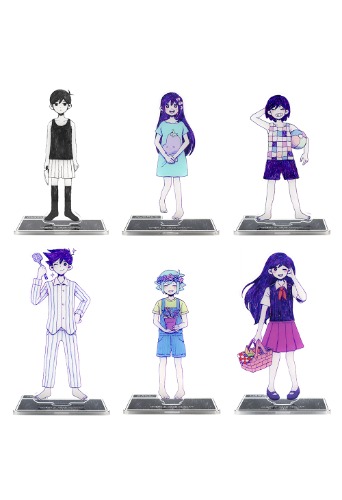 OMORI HEADSPACE Character Acrylic Stands | BASIL