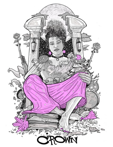 CROWN RISOGRAPH PRINT - THE CHAOS OF ENLIGHTENMENT