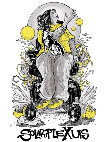 SOLAR PLEXUS RISOGRAPH PRINT - THE CHAOS OF ENLIGHTENMENT