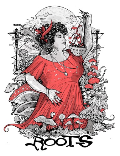 ROOTS RISOGRAPH PRINT - THE CHAOS OF ENLIGHTENMENT