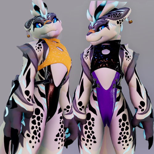 VRChat | Tiger Bee NIGHTWEAR SET