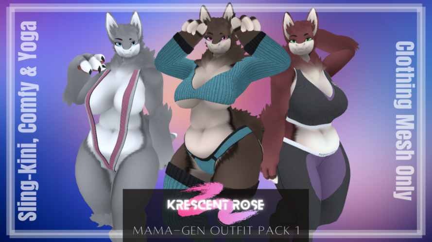 Ghostly [ Mama-Gen ] Outfit Pack 1