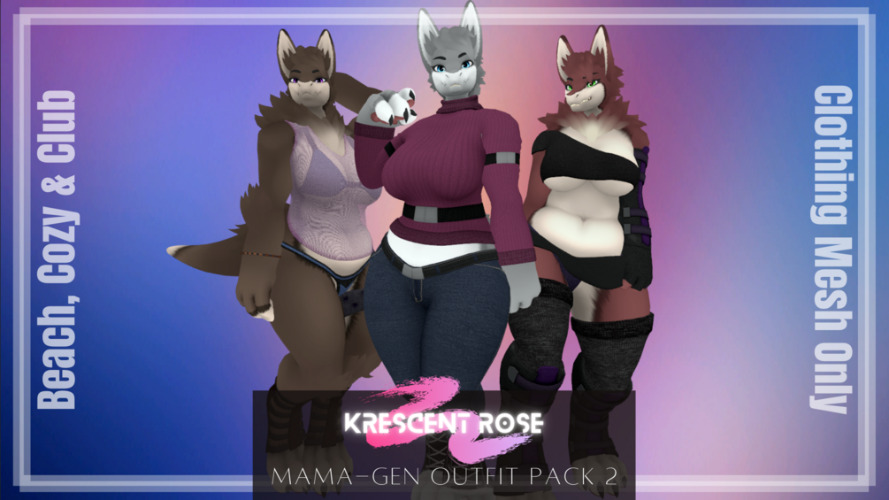Ghostly [ Mama-Gen ] Outfit Pack 2