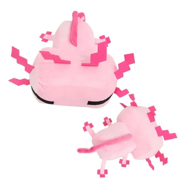 Plush Toys New Axolotl Salamander Plush Doll Cartoon Animal Doll Super Soft, Designed PlushGame Peripheral Children's Toys (Pink)