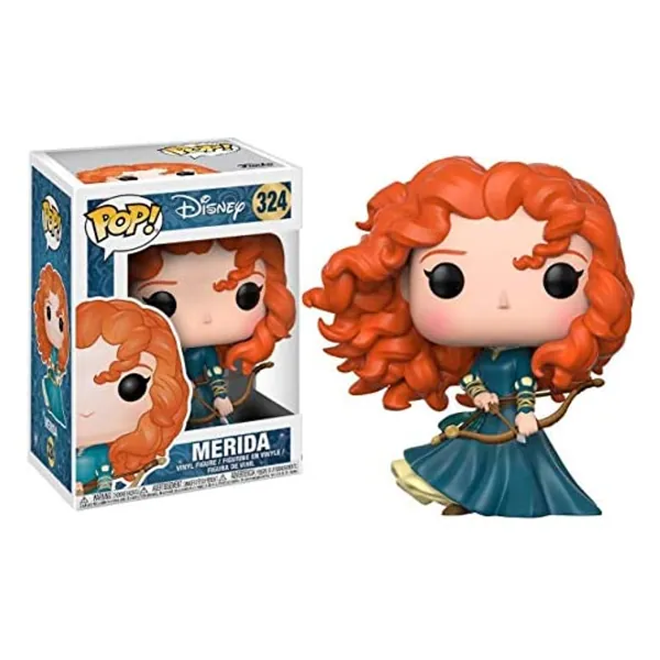 
                            Funko Pop Disney: Merida Collectible Vinyl Figure,Orange
                        