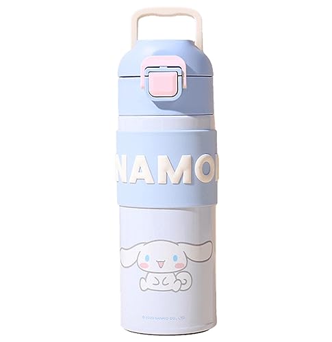 Cinnamoroll Stainless Steel Insulated Water Bottle 400ml - Blue