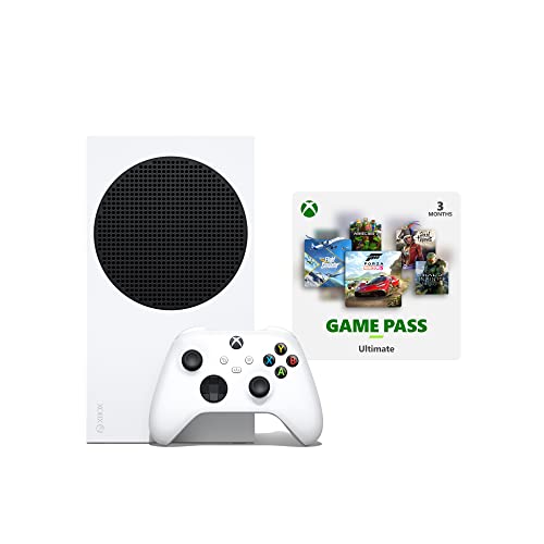 Xbox Series S & Game Pass Ultimate: 3 Month Membership [Digital Code] - Xbox Series S Free Content - + Game Pass Ultimate: 3 Month Membership