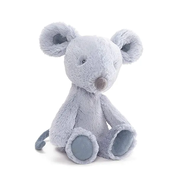 Baby GUND Baby Toothpick Spencer Mouse Plush Stuffed Animal, Grey, 12” , Blue - Mouse