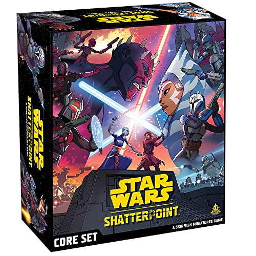 Star Wars Shatterpoint Core Set | Tabletop Miniatures Game | Strategy Game | Skirmish Battle Game for Kids and Adults | Ages 14+ | 2 Players | Avg. Playtime 90 Minutes | Made by Atomic Mass Games