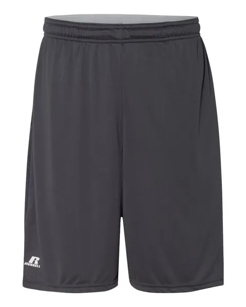 Russell Athletic Men's Dri-Power Performance Short with Pockets - Stealth X-Large
