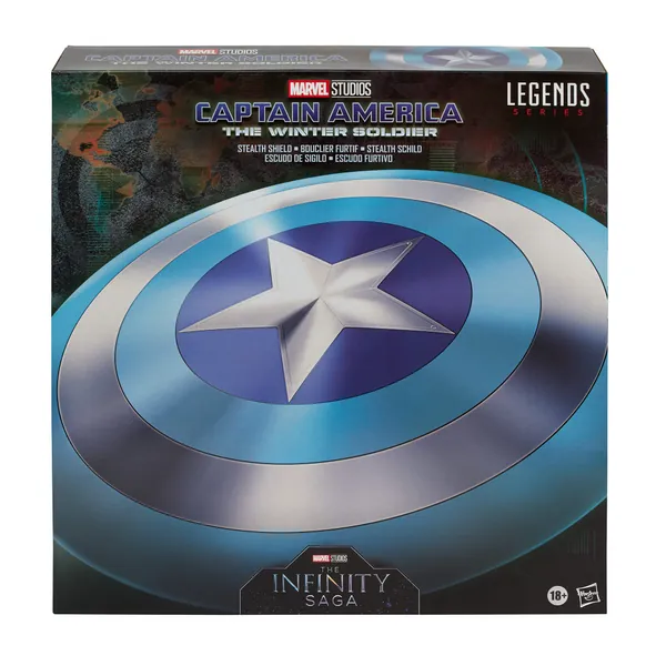 Marvel Legends Series Captain America: The Winter Soldier Stealth Shield -Adult Fan -Costume and Collectible, Ages 14 and Up