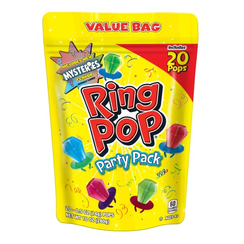 Ring Pop Bulk Candy Lollipop Variety Party Pack