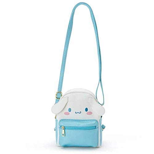 BEE&FLOWER Small Backpack Shoulder Bags Cute My Melody Kuromi PU Leather Shoulder Bag Small Backpack Shoulder Bags for Women Girls Shoulder Bag - Blue
