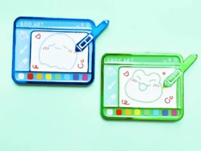 Boo and Melon Tablet Pin