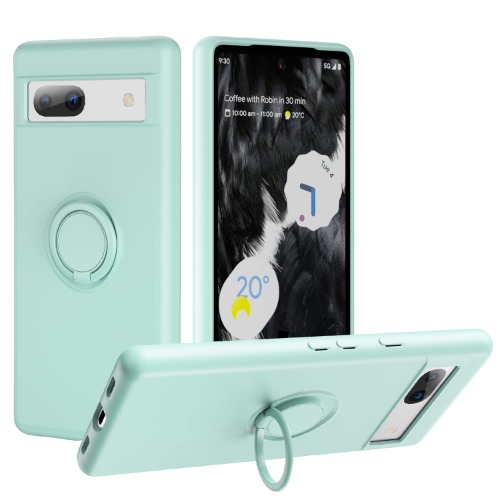 Google Pixel 7A Phone Case with Stand - Mint