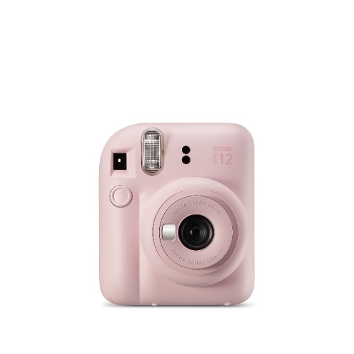 Instax Fujifilm Mini12 Instant Camera Blossom Pink - Camera Only - Blossom Pink