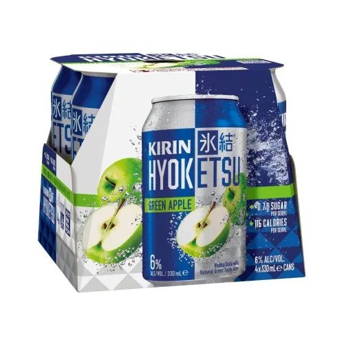 green apple kirin BEERU (4 pack)