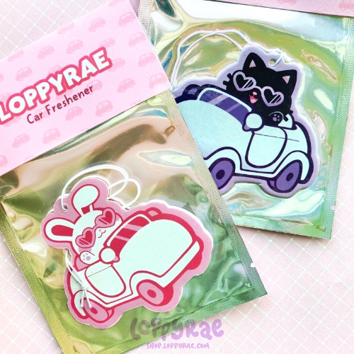 "Cruising" Car Freshener - Kitty