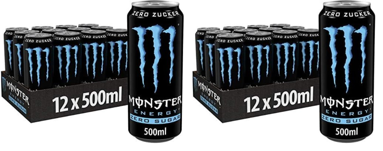 /// Monster Energy Absolutely Zero /// 12x500ml