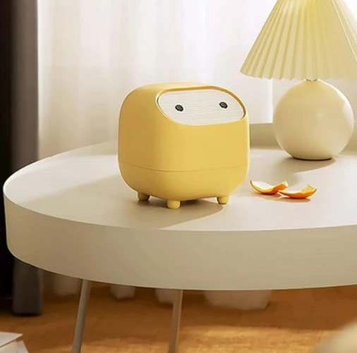 Mini Trash Can with Lid