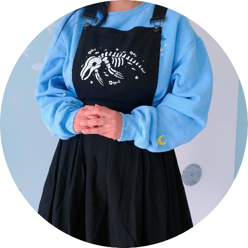 Whale Fall Pinafore - Small