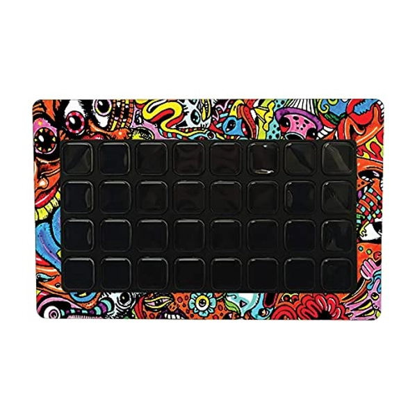 MightySkins Skin Compatible with Elgato Stream Deck XL - Acid Trippy | Protective, Durable, and Unique Vinyl Decal wrap Cover | Easy to Apply, Remove, and Change Styles | Made in The USA