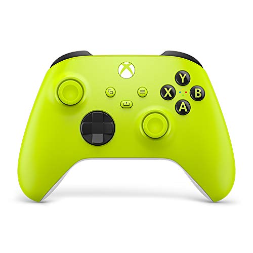 Xbox Core Wireless Gaming Controller – Electric Volt – Xbox Series X|S, Xbox One, Windows PC, Android, and iOS - Electric Volt - Wireless Controllers