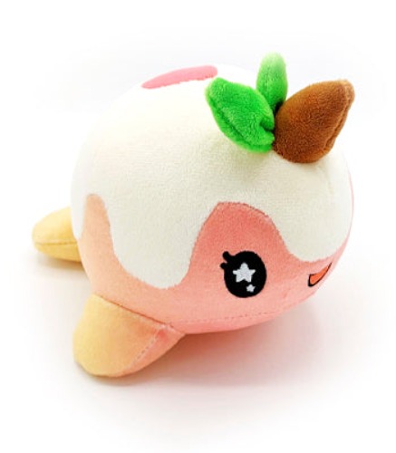 Peach Nomwhal Plush 7" - Peach Nomwhal Plush 7"