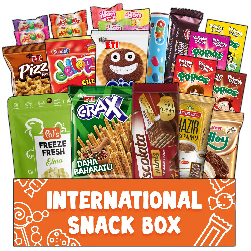 International Snack Box 12 pcs 🍫🌍