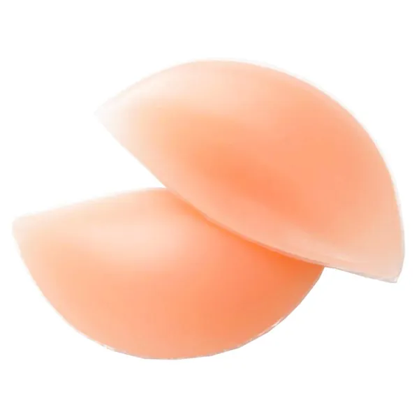Women Soft Silicone Bra Inserts Breast Chest Enhancer Pads Push-up/Gathering for A/B/C Cup - Skin